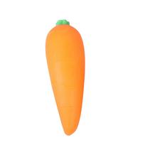 Dumpling Squishy Games Sausage Carrot Vegetable Giant Stress Toy Sensory Fun For Teens & Adults Skateboard Squish Toys orange
