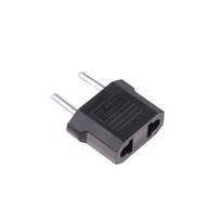 Universalus Japan Cn Us Plug Adapter International Au Uk Eu To Us American Travel Electrical Plug Converter Maitinimo adapterio lizdas black