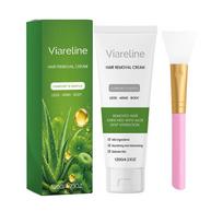 VIARELINE Body Hair Removal Cream Gentle Formula Smooth Skin for All Body Men Women Fresh Comfort