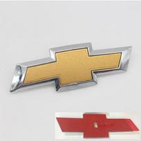 skirta Chevrolet Logotipui Monza Malibu XL Equinox RS 17-21 Captiva Cruze Automobilio Priekinio Gaubto Ženklelis Galinės Bagažinės 3D Emblemos Lipdukai beige
