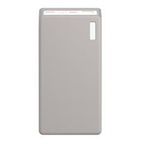 Precise Fit Silicone Cover Design for 12000mAh 66W Powerbank Shell Sleeves Ensuring Secure Holding Without Tools pilka spalva