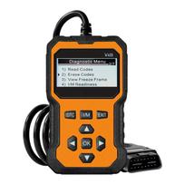 Multifunctional OBDII Diagnostic Tool OBD2 Scanner With Improved Safety Certification Engine Error Detection mėlyna