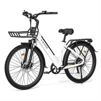 Electric Bicycle Ebycco V1 500W Motor Dual Disc Brakes 36V 15.6Ah 28  Tire Urban Commuter Electric Bike Max Load 150Kg balta