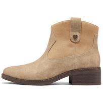 Skechers Bobs Womens Comfortable Versatile Short Chelsea Boots Women boots Brown 114257-TAN 35