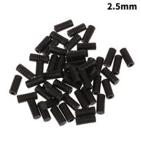 50 PCS 3.5/2.5/4.4mm Plug Universal Dust Protection Cap Cover Transparent HIFI Audio Cable Jack Dust Plug Earphone Accessories black