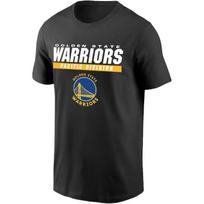 Philcos NBA Golden State Warriors Ramiojo vandenyno diviziono juodi marškinėliai L įvairiaspalvis