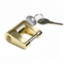 Trailer Coupler Lock 1/4Inch Keyed Metal Lock for Trailer Parking, Towing Storage, Truck Use and Daily Security juoda