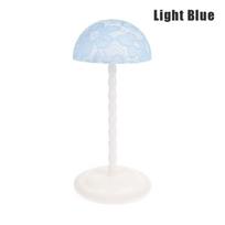 1Pcs Wig Lace Stand Portable Wig Holder Stands Non-Slip Wig Head Holders Sturdy Plastic Wig Head Stand šviesiai mėlyna spalva