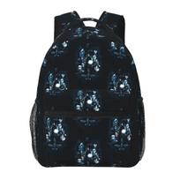 Alan Wake Student Backpack School Bag Hiking Travel Daypack for Boys Girls Fashion Bookbag Shoulder Bags One Size gray