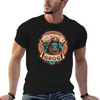 LeChuck's Grog - Craft Beer - Monkey Island - Vintage Video Game T-Shirt Pattern T-Shirt for Me M