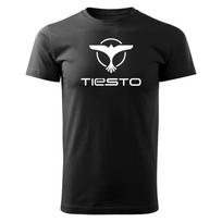 2026 DJ Tiesto Graphic Printing Summer Luxury Brand Cotton Unisexs and Unisexs TShirt Short Sleeves Street Fashion Trend Clothing S black
