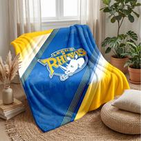 Leeds Rhinos Flannel Fleece Blanket Cozy Warm Throw Blanket For Couch Bed Travel All Season Use 75x90cm
