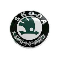 Automobilio lipdukas 2025 Naujas automobilio galinis priekinis emblemos bagažinės lipdukas Skoda Kodiaq Karoq 2 A7 Tour VRS Superb Octavia Yeti Fabia 1