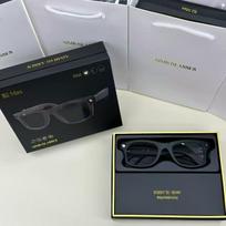 AIMB-S2max Išmanūs akiniai: Greitas įkrovimas, 500 MP vertimas, Nuotraukų/vaizdo įrašymas, Bluetooth. juoda