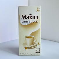 MAXIM White Gold Coffee MIX 11.7gX20 sticks 234g/Korean Coffee MIX 234g beige