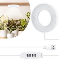 1 vnt. LED augalų auginimo šviestuvas Gėlių stovas Žaliųjų augalų siena Vazoniniai sultiniai Gėlė Pilno spektro Lubinis augalų užpildymo šviestuvas balta