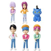 Kpop Devil Hunter Rumi Zoe Mira anime character collection desktop trinkets decoration Childrens fan gifts blue