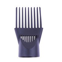 Flat Hair Curler Dryer Nozzle Plastic Hair Styling Nozzle High Temperature Resistant Shaping Tools for Professional Salon Tools China Mainland gray