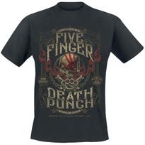 New Five Finger Death Punch Graphic Cotton Band T-shirt Unisex Summer Short Sleeve Fashion Brand Tee Luxury Casual Vintage S black