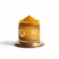SHESHA AYURVEDA Natural Kasturi Manjal/Wild Turmeric Powder for Skin FOR NATURALLY GLOWING SKIN A Traditional powder for a healthy complexion- 50 G) orange