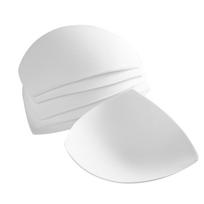 3pair Womens Removable Cups Bra Inserts Pads For Swimwear Sports One Size balta