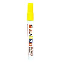 Fade Resistant Oily Paint Marker Industrial Use On Rubber Glass Surfaces Smooth Writing Friendly Plastic Construction