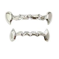 Bling Hip Hop Gold Top Bottom Teeth Grillz Mouth Grills Body Jewelry sidabras