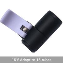 Keičiamos vaikščiojimo lazdos užrakto sagtis, lauko 14Mm/16Mm/18Mm žygio lazdos dalys 16 balta