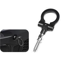 Car Front Bumper Tow Hook, Racing Track Style Trailer Ring Hook, Alloy Durable Cars Screw-on Tow Hook, Fit for 97-06 BMW 3/5/7 Series, 03-14 Mini 1 PC