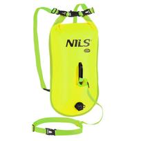 NC1772 NILS CAMP 3-in-1 Plaukimo plūdurė su 28 L sausu maišu geltona