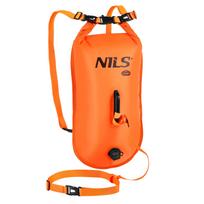 NC1772 NILS CAMP 3-in-1 Plaukimo plūdurė su 28 L sausu maišu oranžinė