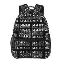 Malice Mizer Sans Logique Album Backpacks Boys Girls Bookbag Students School Bags Cartoon  Rucksack Shoulder Bag Large Capacity One Size