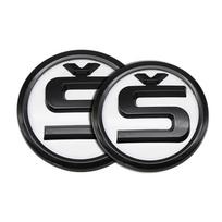 Automobilio lipdukas 2025 Naujas 2 vnt. 80 mm 90 mm 3D automobilio ženklelis Ženklelis variklio dangtis Priekinis ir bagažinės ženklelis Skoda S Fabia 1 2 Octavia a7 RS Superb automobiliui 2pcs 80mm
