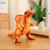 35/45Cm Simulation Spinosaurus Dino Doll Plush Toy Stuffed Standing Scary Green Blue Orange Dinosaur Plushie Birthday Gift 35cm