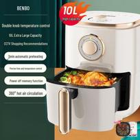 New German Multifunctional Electric Air Fryer Oven with Large Capacity white