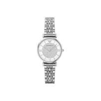Emporio Armani Gianni T-Bar 32mm AR1925-CLG Eggshell White Dial white