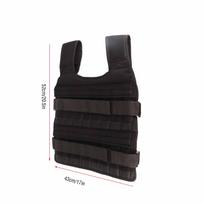 15KG Adjustable Loading Weight Vest Boxing Training Jacket Gym Fitness Equipment Running Workout Waistcoat Sand Clothing juoda