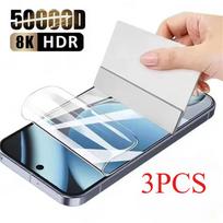3PCS Hydrogel Film For Google Pixel 10 Pro XL 9 8 7 6 Pro Screen Protector For Google Pixel 9A 8A 7A 6A 4 Full Cover Soft Film Google Pixel 10 Pro XL