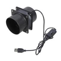 Low Noise Adjustable 3D Printer Enclosure Cooling Fan USB 5V Operated Double Air Duct Design For Tent Indoor Outdoor Use 1