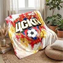 CSKA Moscow Theme blanket Soft Flannel Fleece Blanket Warm Lightweight Throw Blanket for Home Sofa Bed 75x90cm