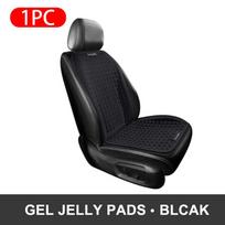 SEAMETAL Vėsinantis gelinis automobilio sėdynės užvalkalas Kvėpuojantis vėsus automatinis sėdynės užvalkalas Neslystantis koriuko dizainas Gelinis kėdės apsauginis užvalkalas Gray-2pcs gray