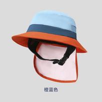 UPF50++ Surf Cap Men Women Summer Sun Hats Outdoor splash-proof Fisherman Hat Seaside Explosion Models Beach Sun Hat 56-60cm gray