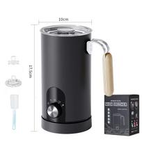 Electric Milk Frother Milk Foam Machine Automatic Milk Foamer for Coffee Cappuccino Latte Milk 5 in 1 Hot and Cold Milk Frother 110-220V&US juoda