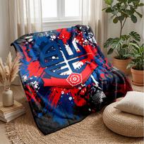 Bolton Wanderers FC Soft Flannel Fleece Blanket Lightweight Cozy Warm Throw Blanket For Sofa Bed Home Decor 75x90cm