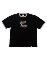 ROYALBLOOD Legacy Lovers Ringer T-Shirt (Black) M beige