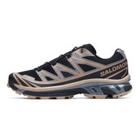 SALOMON XT 6 Comfortable Low top Running Shoes Unisex Black Brown L47582400 44 gray