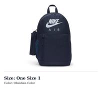 Nike Poliesterio Kuprinė Įprasta Unisex Obsidianas Spalva BA6032-451 One Size 1 black