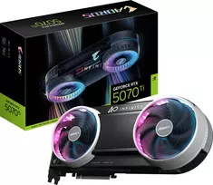 Vaizdo plokštė „Gigabyte AORUS GeForce RTX 5070 Ti Infinity 16GB GDDR7 DLSS4“ (GV-N507TAORUS IF-16GD)