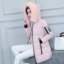 Paltas Fashion Long Slim Solid Winter Woman Hoodie Kailinė striukė M