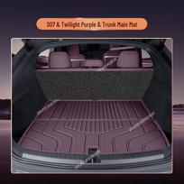 Dark Blue TPE Full-Coverage Waterproof Floor Mats for S05/S07/L07 gray